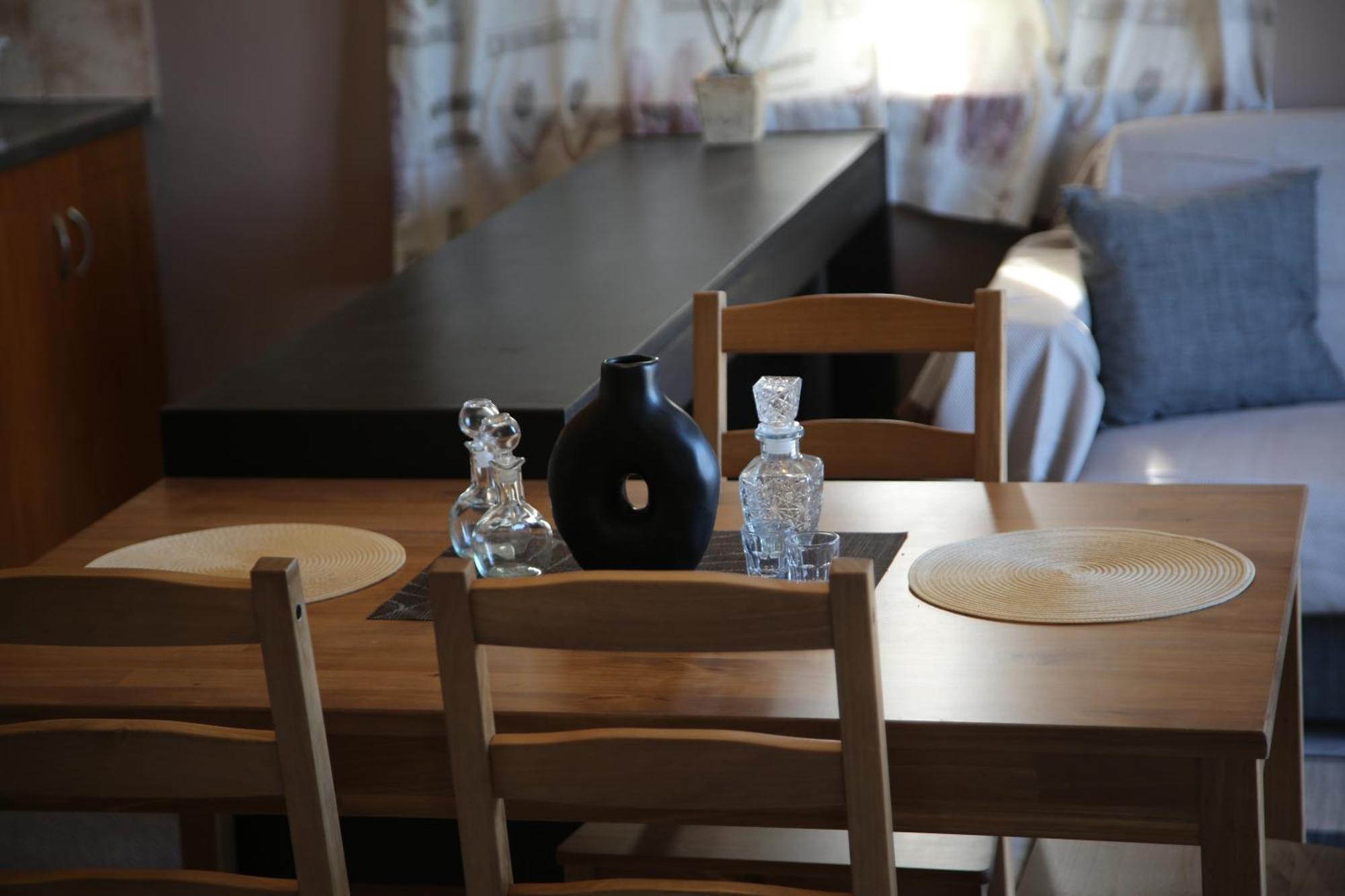 Manos Apartments Kolimvárion Luaran gambar