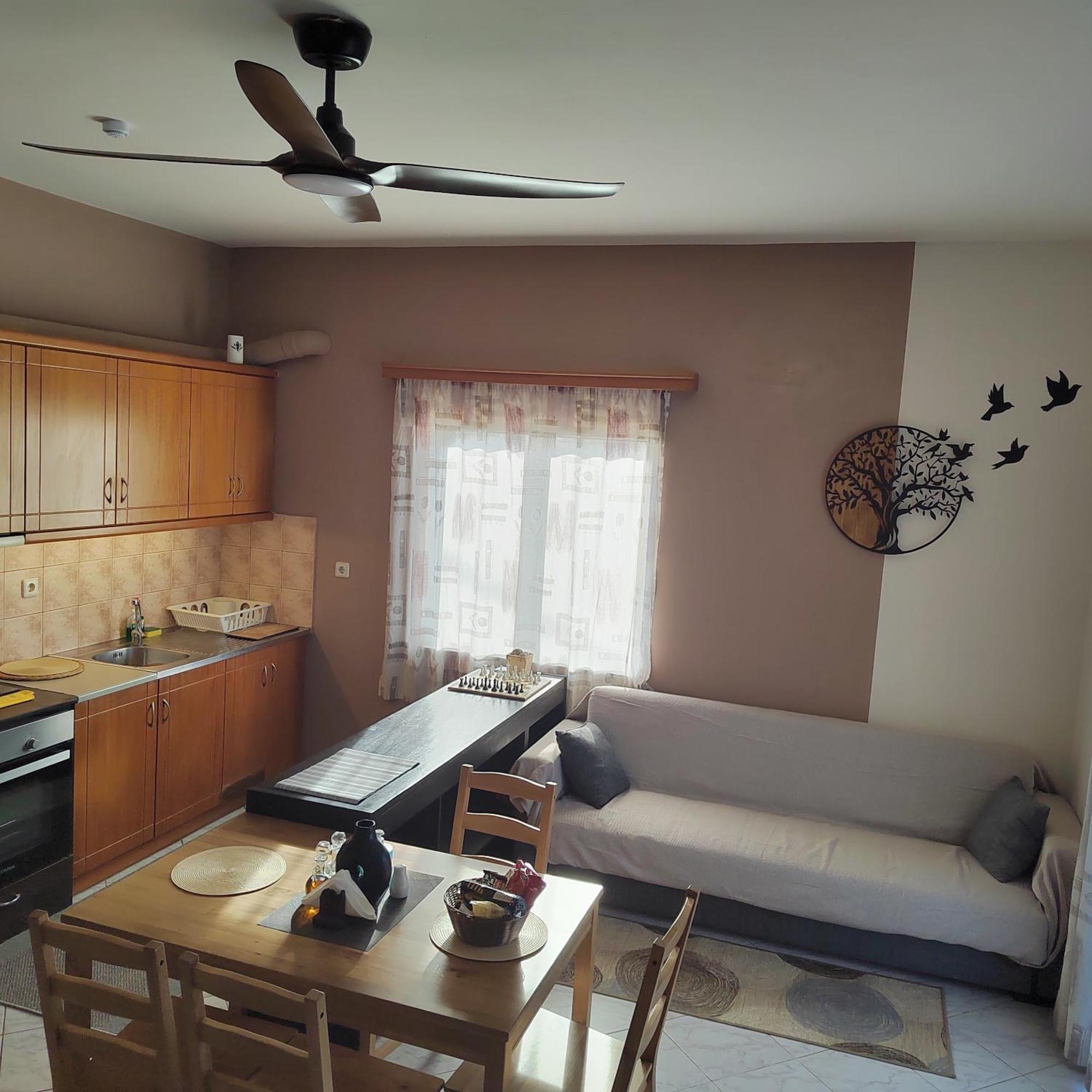 Manos Apartments Kolimvárion Luaran gambar
